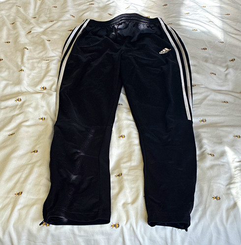 Adidas boys black track - black,