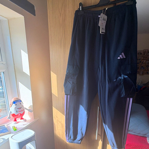 Adidas utility pants navy - pants,