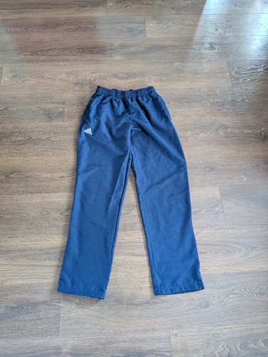 Adidas blue track pants size - blue,