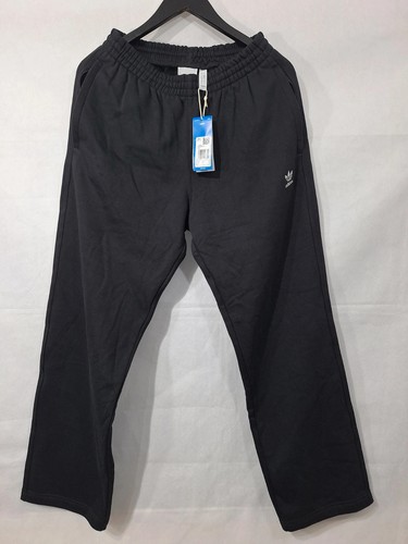 Black adidas fleece sweatpants - black,