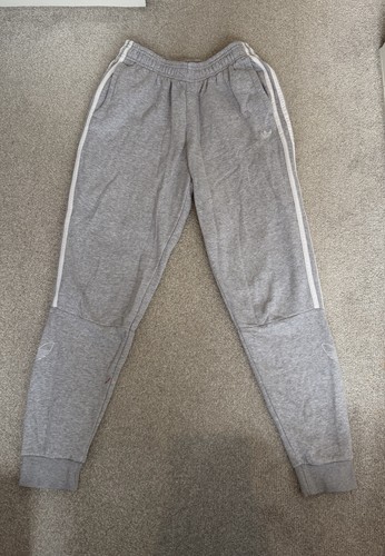 Grey adidas joggers - grey,