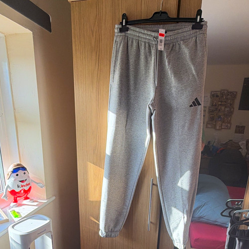 Adidas men grey jogger - grey,